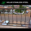 Stainless steel balcony railing handrail glass clamp